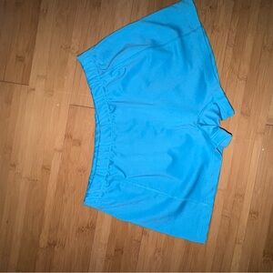 bcg Bright Aqua Athletic Elastic-Waist Shorts